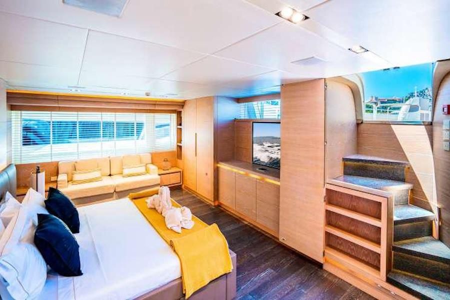 superyacht accommodation, super yacht Mediterranean