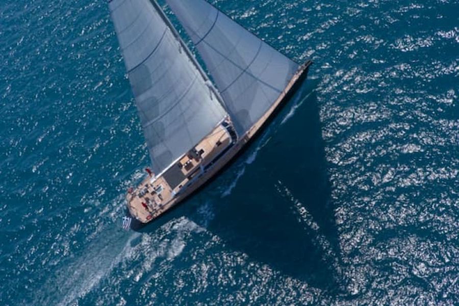 sailing yacht charter Greece, luxury sailing Greece, sailing Greece