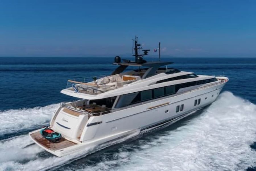 luxury yacht charter Greece, yacht charter Dinaia, Greek Islands