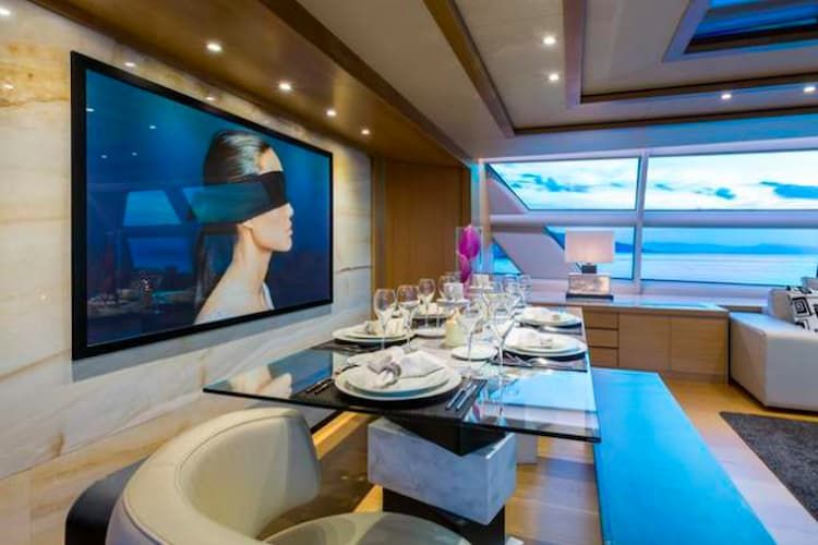 yacht event Greece, luxury dining Greece, yacht event Cyclades