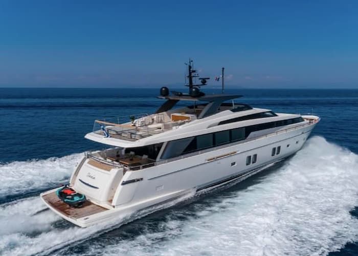 luxury yacht charter Greece, yacht charter Dinaia, Greek Islands